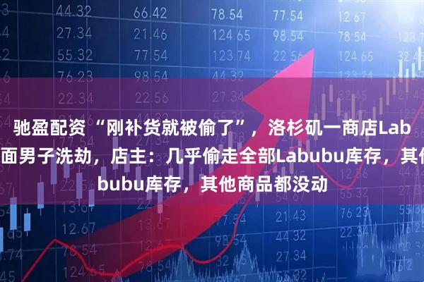 驰盈配资 “刚补货就被偷了”，洛杉矶一商店Labubu被4名蒙面男子洗劫，店主：几乎偷走全部Labubu库存，其他商品都没动